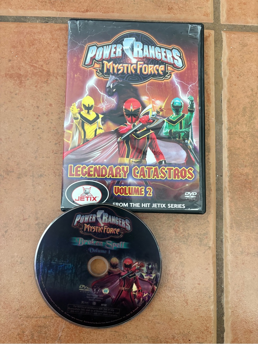 Power Ranger Mystic Force DVD -